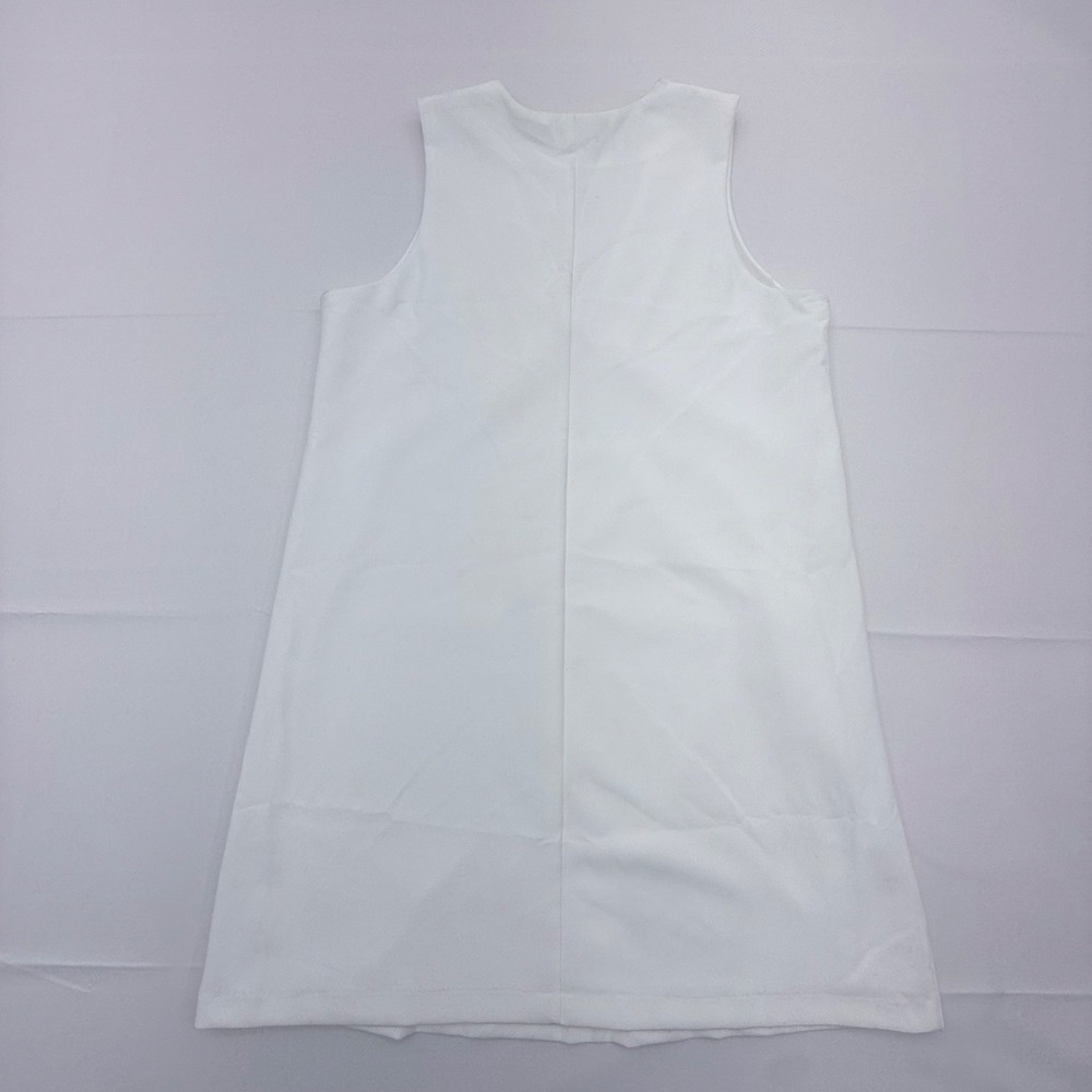 NWT Banana Republic V-Neck Bi-Stretch Mini Shift Dress Size 10 A-Line Sleeveless - Picture 2 of 10